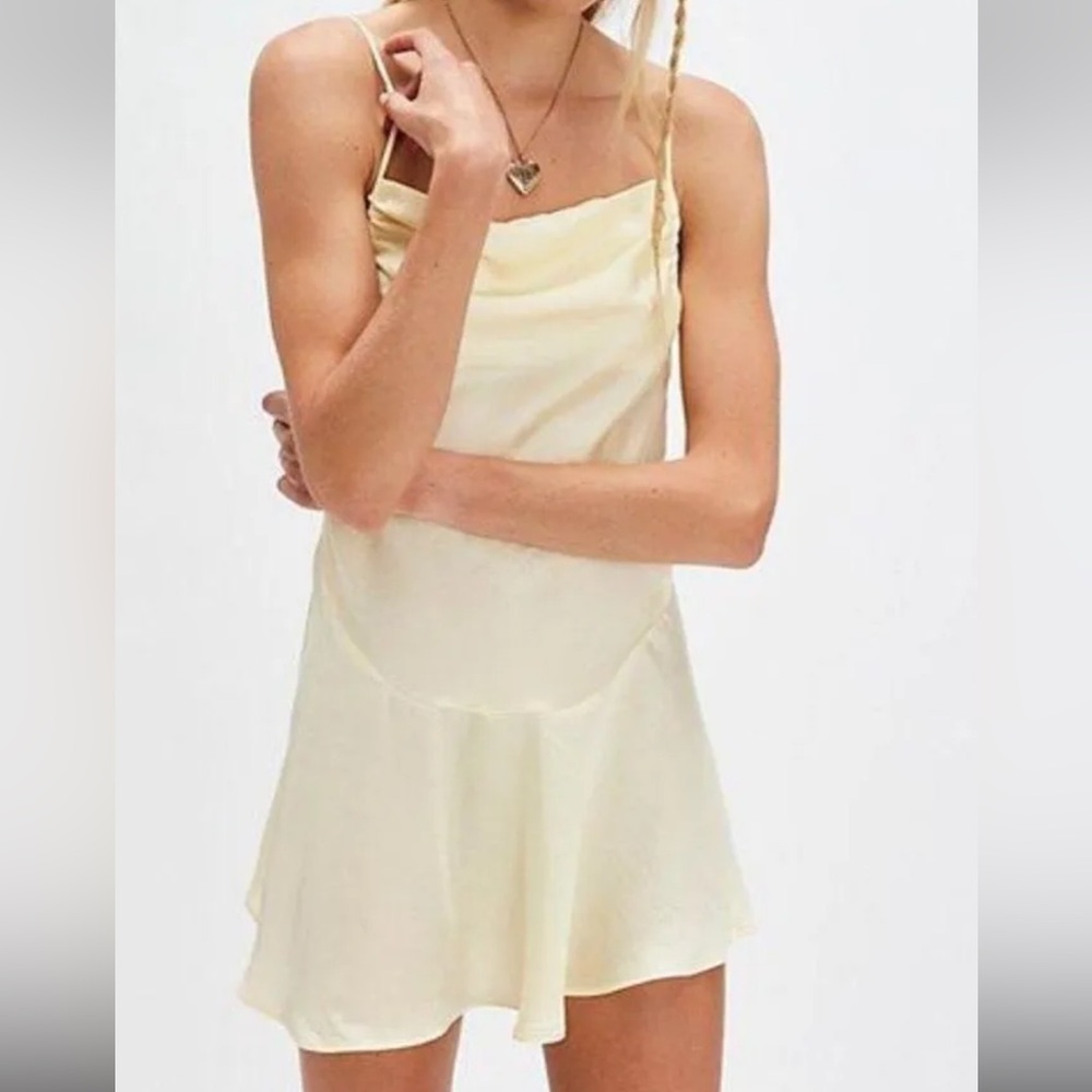 Free People Satin Slip Dress